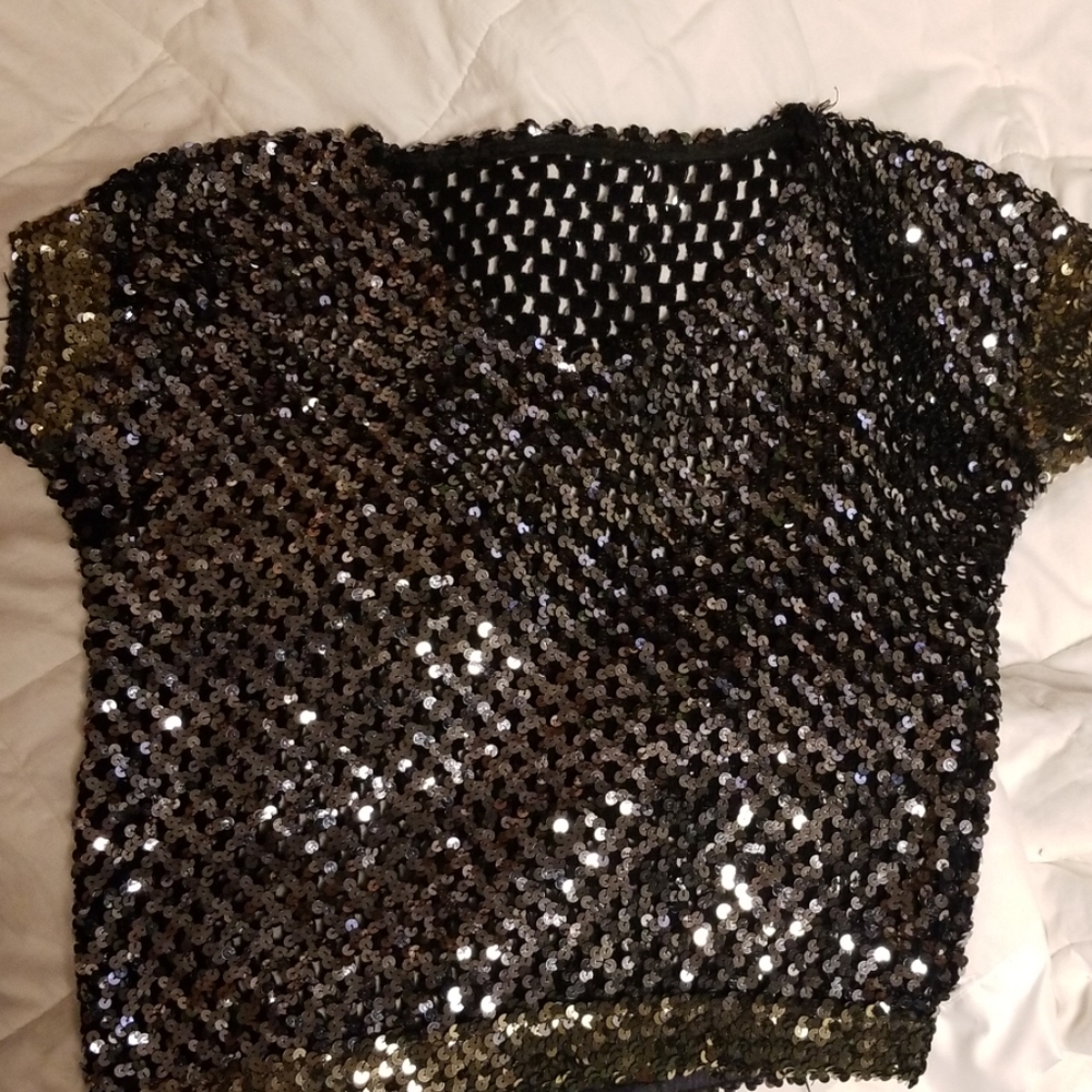Sequin top